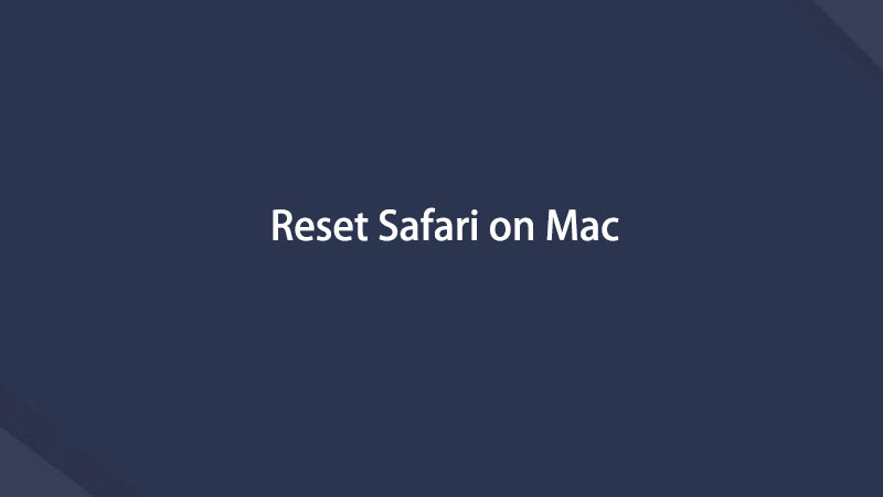 återställ safari på mac