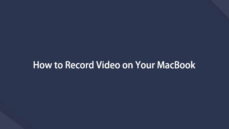MacBook でビデオを録画する
