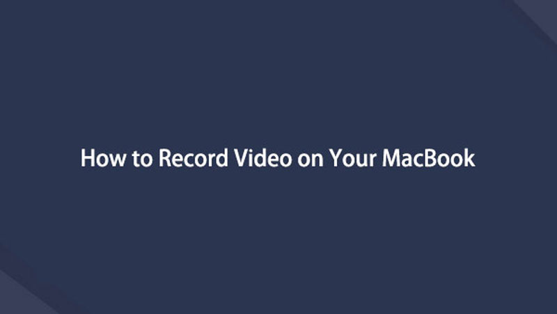 Enregistrer une vidéo sur votre MacBook