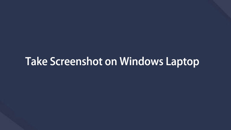 Prendre une capture d'écran sur un ordinateur portable Windows