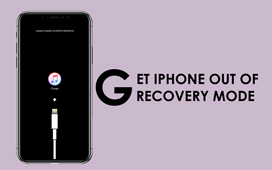 Obtenga el iPhone fuera del modo de recuperación