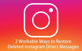 Silinmiş Instagram Doğrudan Mesajlarını Geri Yükle