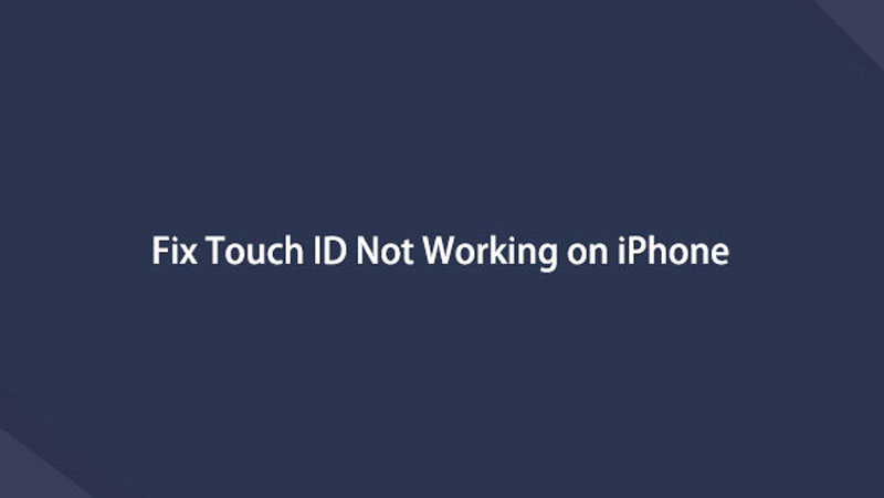 Fiks Touch ID som ikke fungerer på iPhone