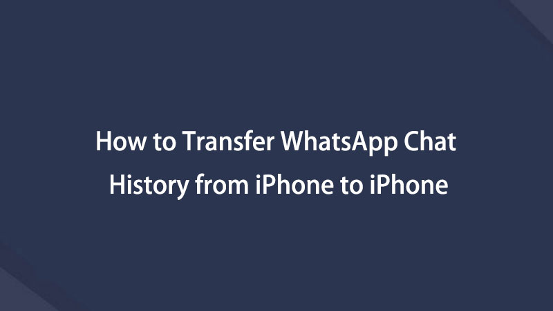 transferir mensajes de whatsapp de iphone a iphone