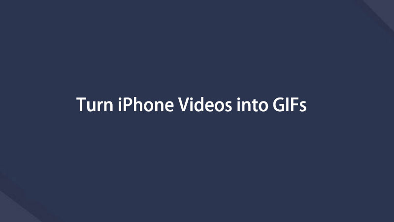 Transformer une vidéo iPhone en GIF