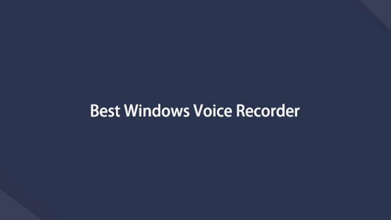 Nejlepší Windows Voice Recorder