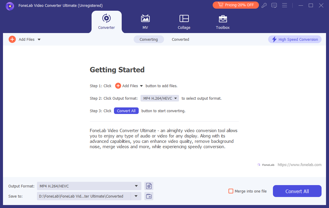 Main Interface