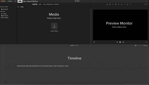import video into the interface