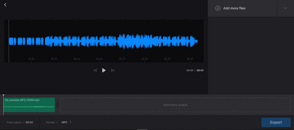 Select Export Button