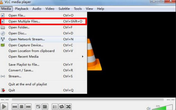 使用 VLC 批量转换视频