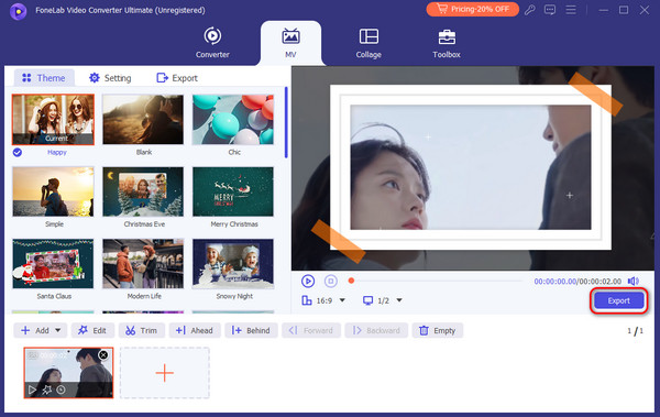 export the photos
