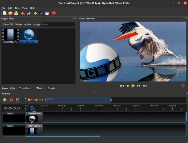 openshot video-editor