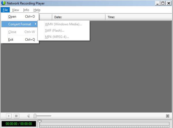 Convierta ARF a MP4 con WebEx Network Recording Player