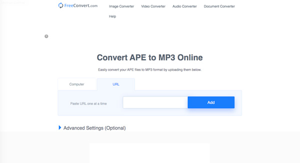 convert ape to mp3 online