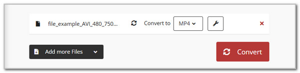 Click Convert Button