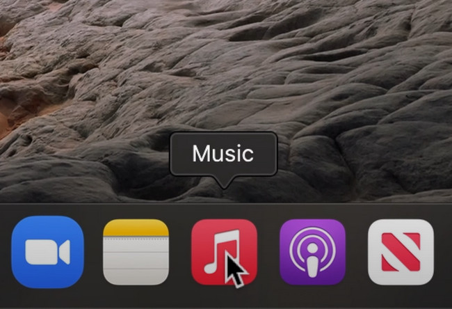click the Music icon