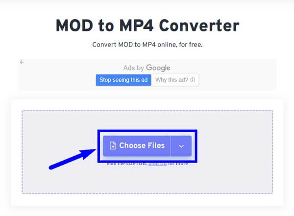 Choose the MOD file