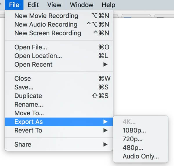 Convert MOV to MPEG via QuickTime