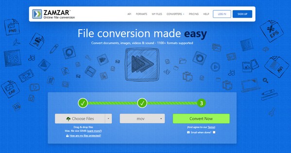 Convert MP4 to MOV Online