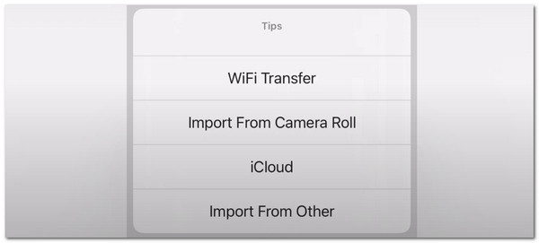 import files