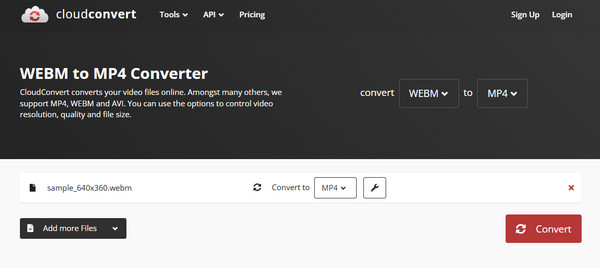 Click Convert Button