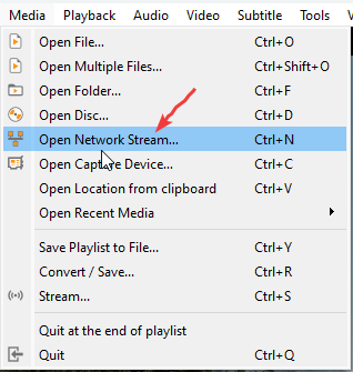 Open Network Stream