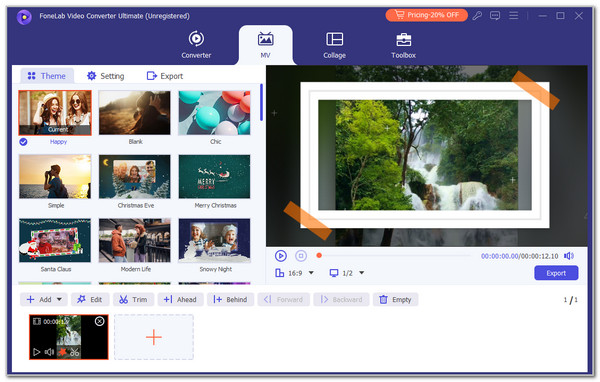 Click Export Button