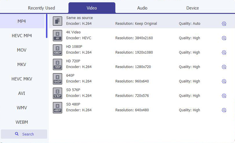 converter video