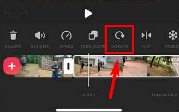 import the Facebook video into the app