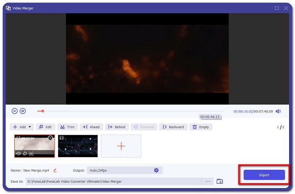 export button