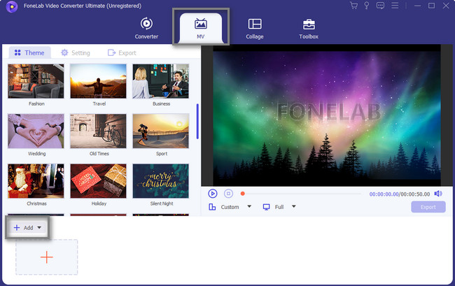 click the Add button