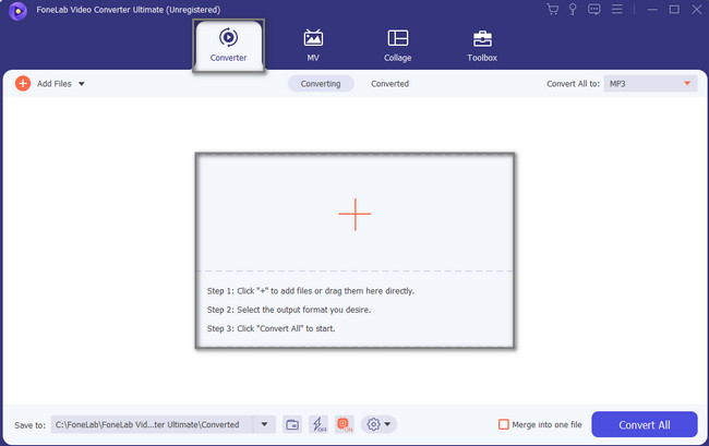 choose the Converter button