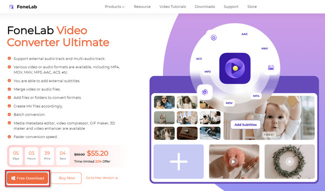 download the FoneLab Video Converter Ultimate