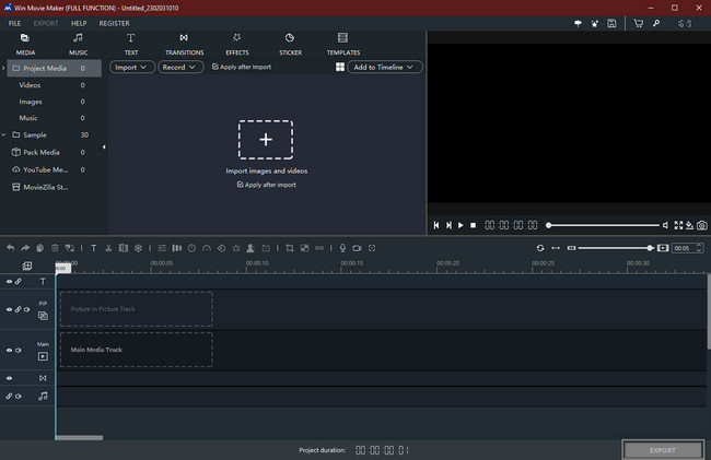 Do not interrupt the exporting process