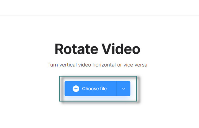 click the Choose File
