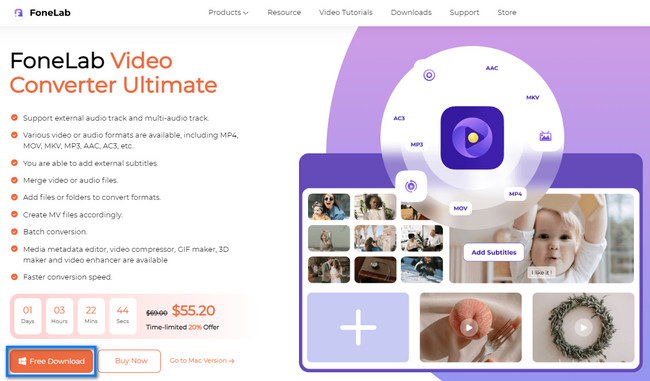 Download FoneLab Video Converter Ultimate