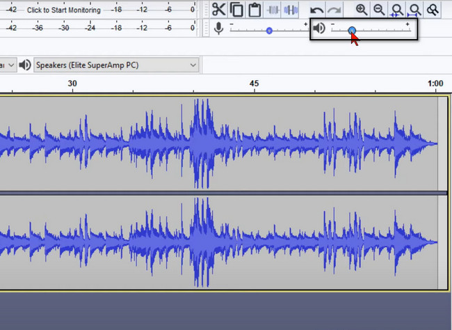 use the Volume Slide Line
