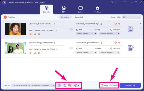 haga clic en el ícono de ajustes para más configuraciones