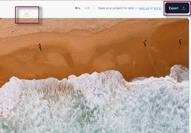 Click the Export button