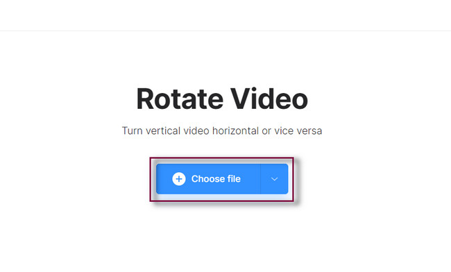 click the Choose File button