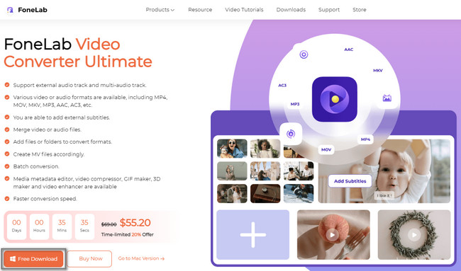 Download the FoneLab Video Converter Ultimate