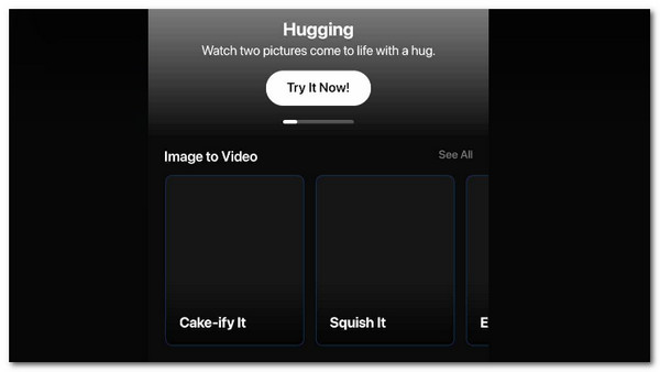 go to image to video section