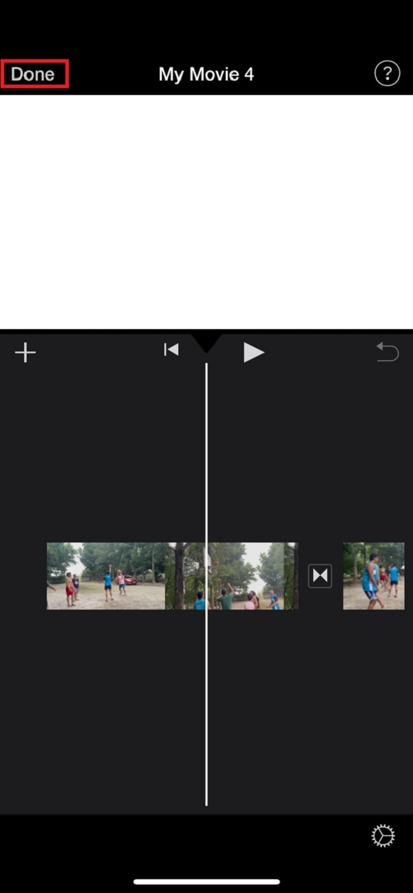 imovie merged video done