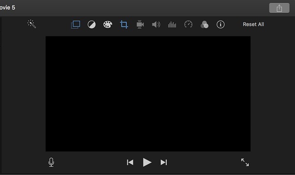 imovie share button