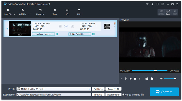 load mp4