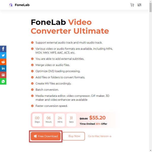 Fonelab Video Converter último