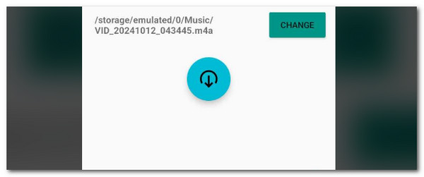 tap download button