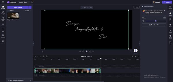 edit video on clipcham