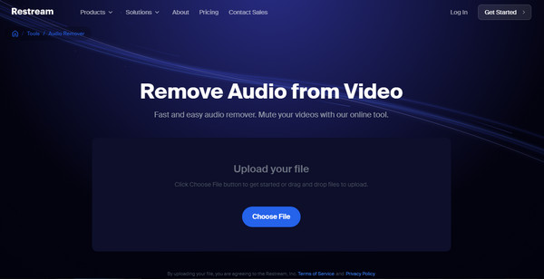 Remove Audio With Restream