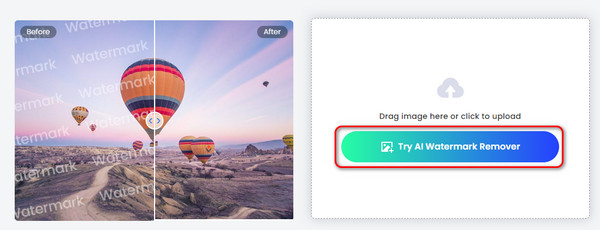 try ai watermark remover